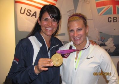 Dr. Dees with 2012 and 2016 Olympic Judo Gold Medalist Kayla Harrison